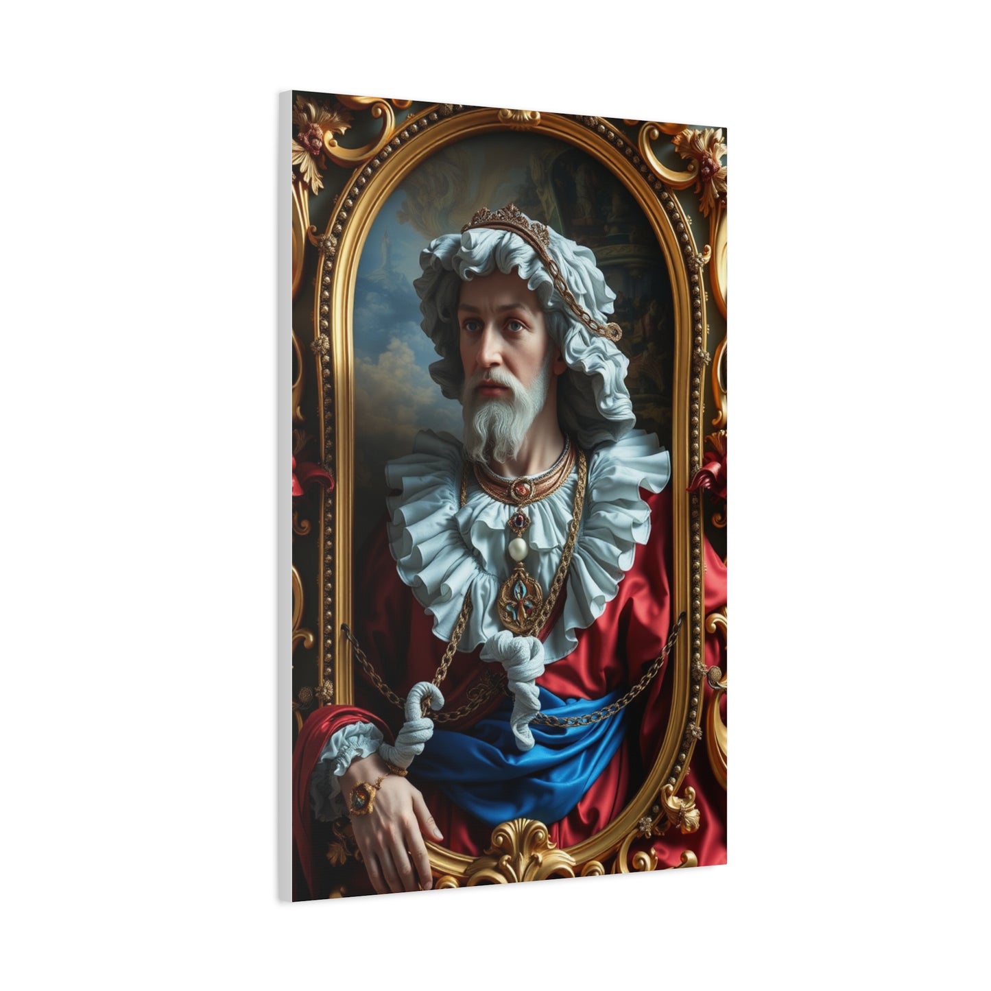 Gilded Elegance Tableau Wall Art & Canvas Print