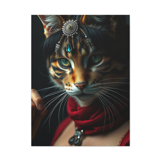 Catfight Art Supreme Canvas Wall Art & Canvas Print