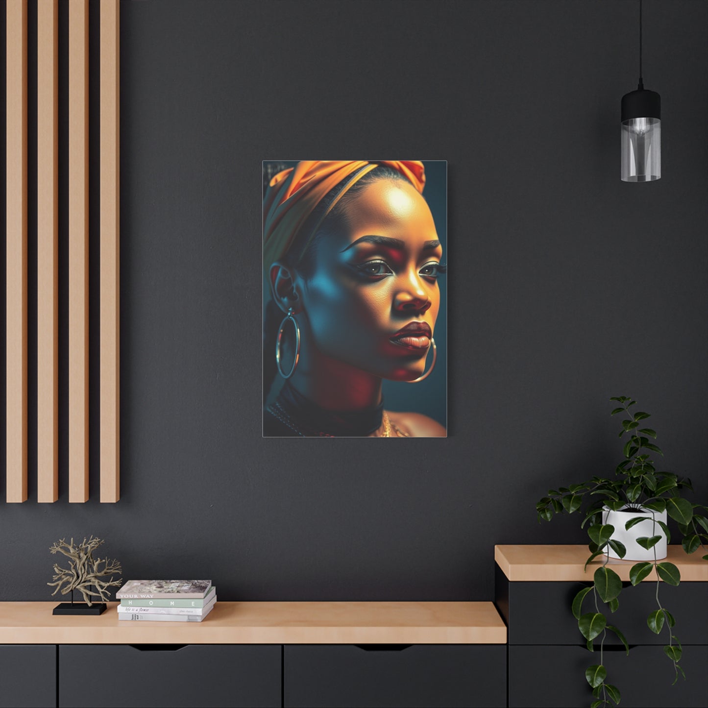 Glamorous Rihanna Artistry Canvas Wall Art & Canvas Print