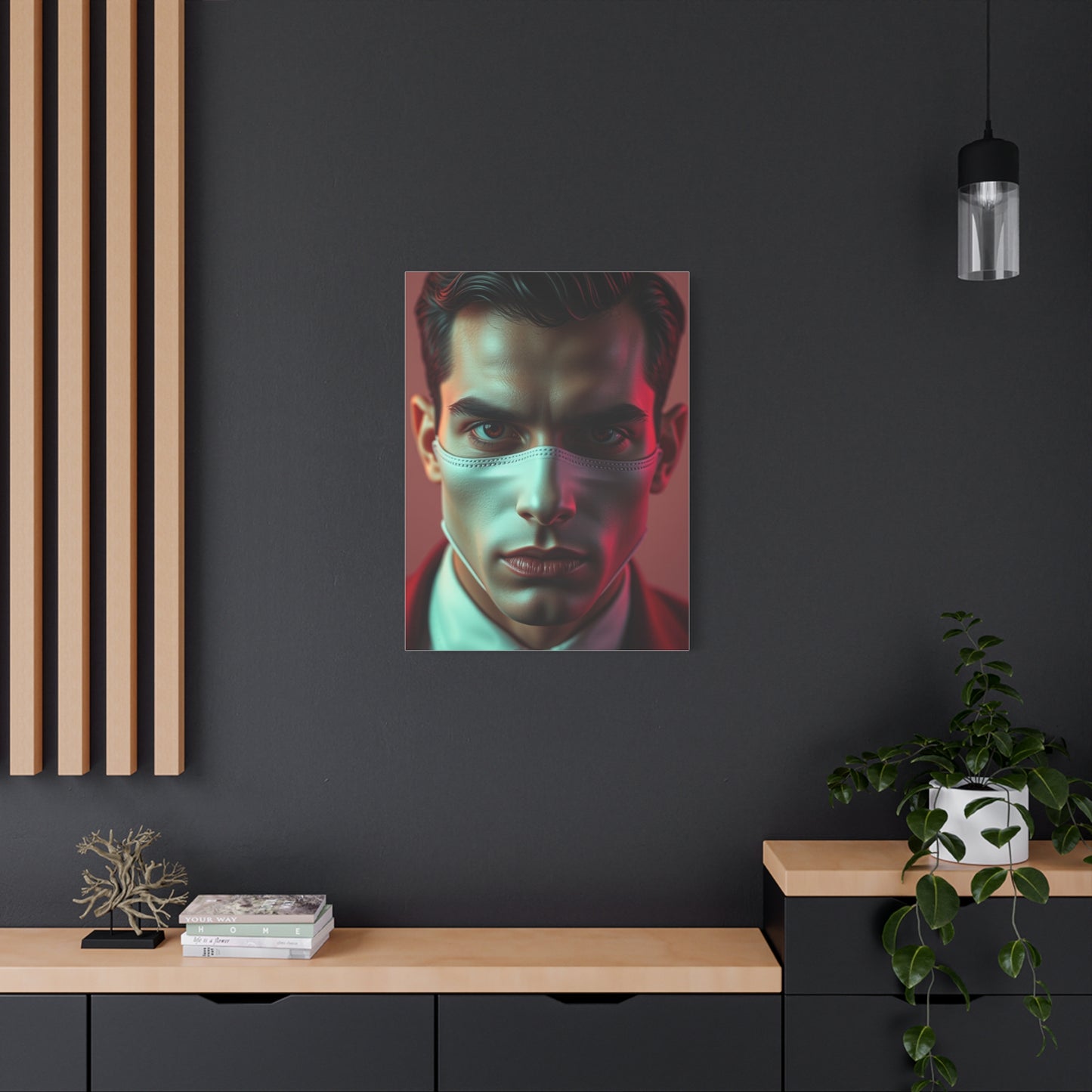 American Psycho Art Canvas Art 4 Wall Art & Canvas Print