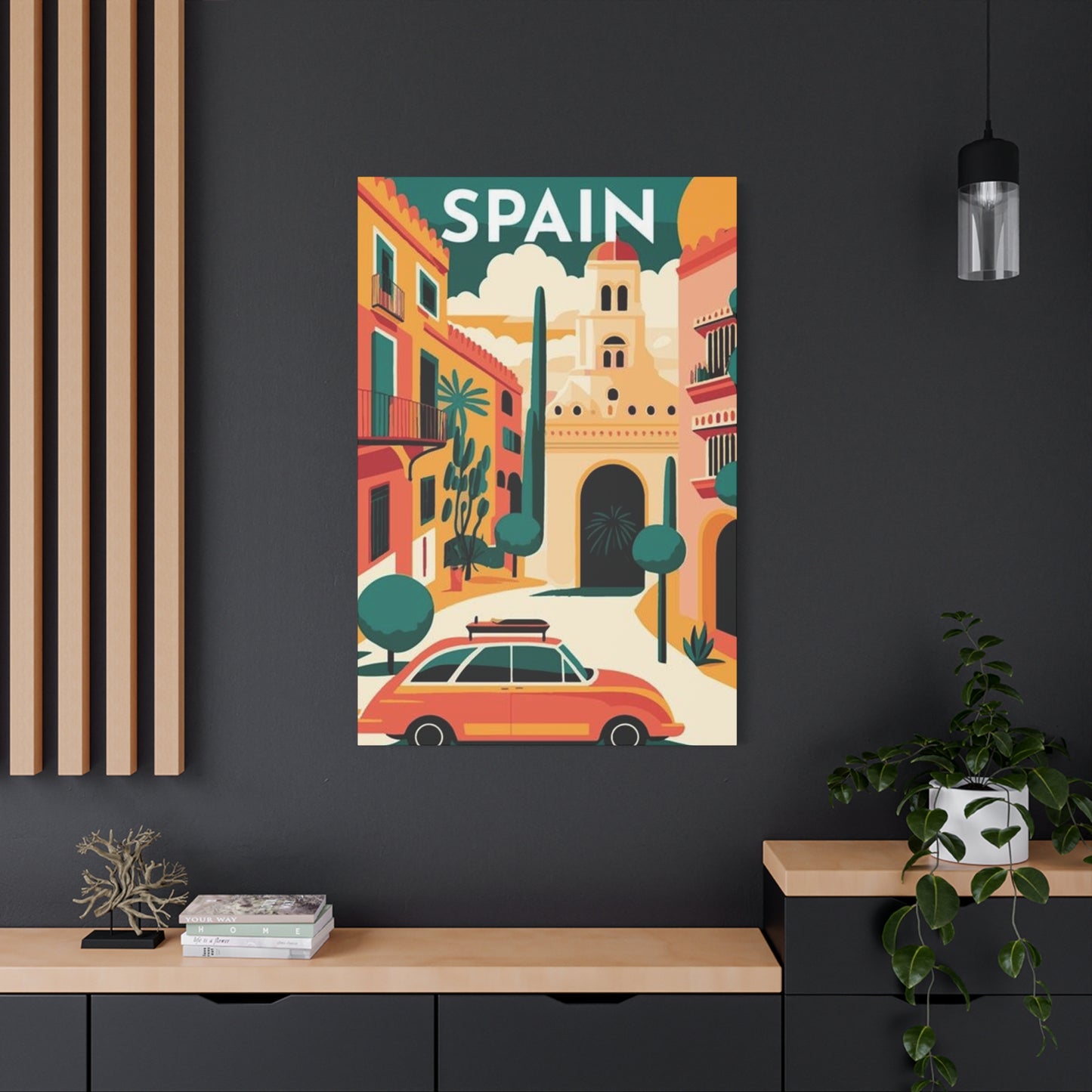 Spain Abstract Wall Art & Canvas Prints