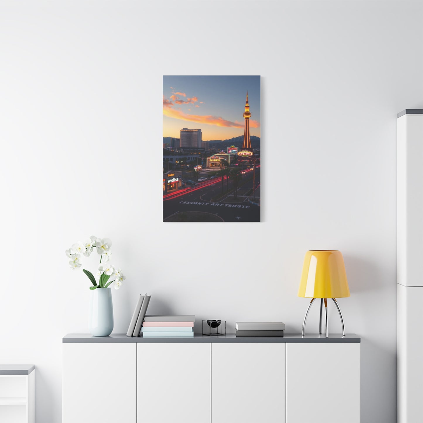 Las Vagas Art Canvas Art 4 Wall Art & Canvas Print