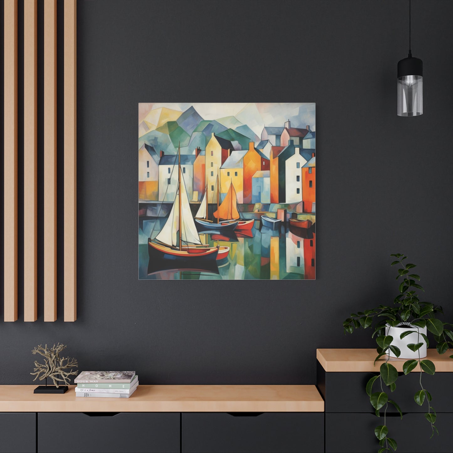Coastal Cubism Wall Art & Canvas Prints