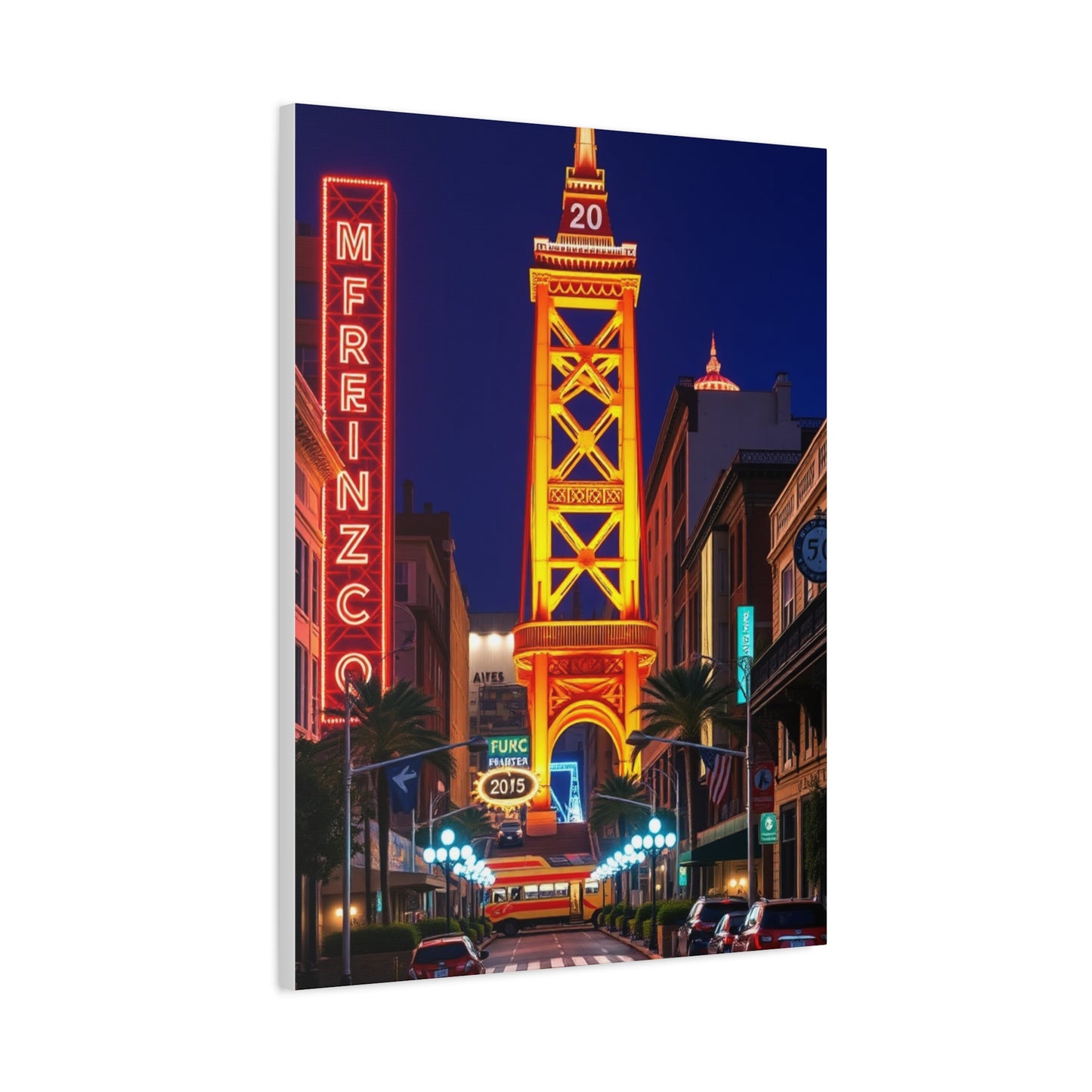 San Francisco Art Canvas Art 4 Wall Art & Canvas Print