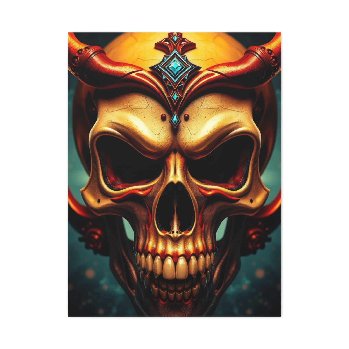 Skull Art Premium Canvas 20 Wall Art & Canvas Print