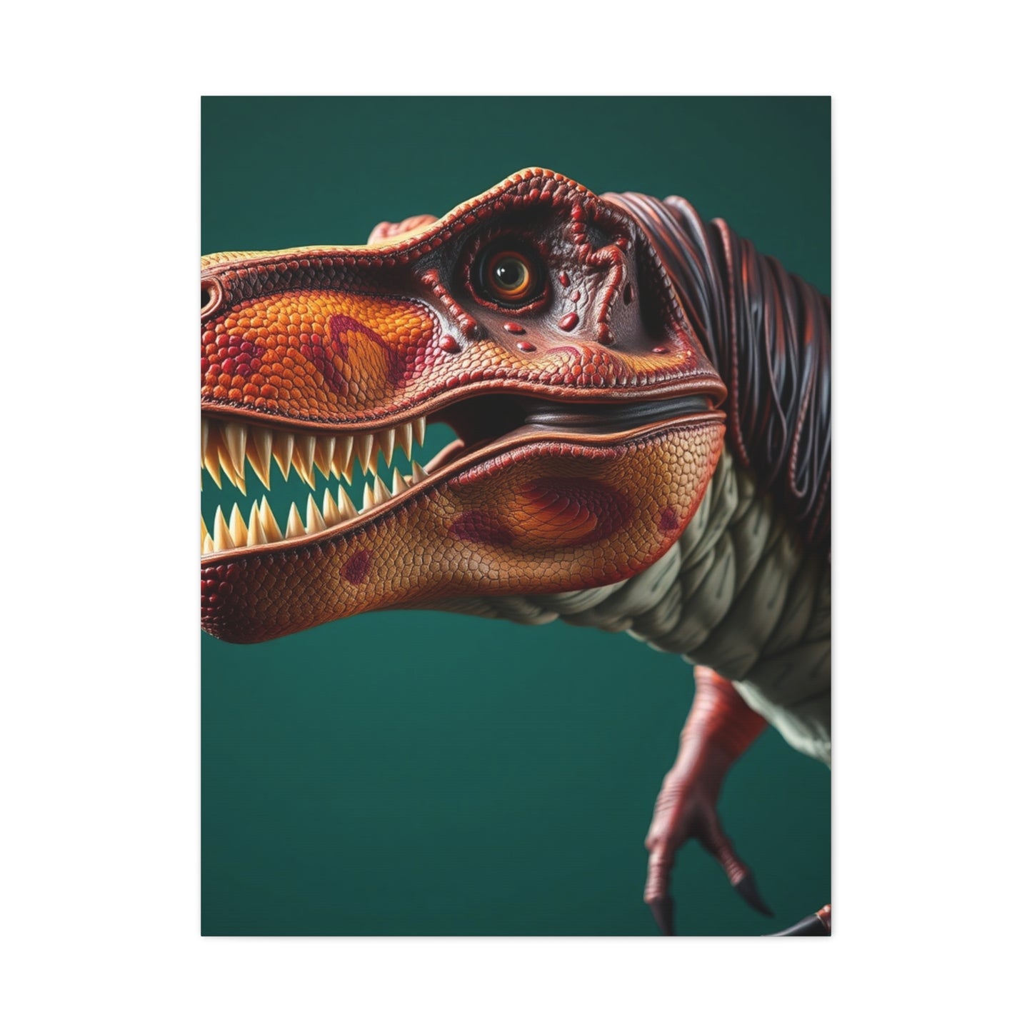 Tyrannosaurus Rex Art Canvas Art 5 Wall Art & Canvas Print