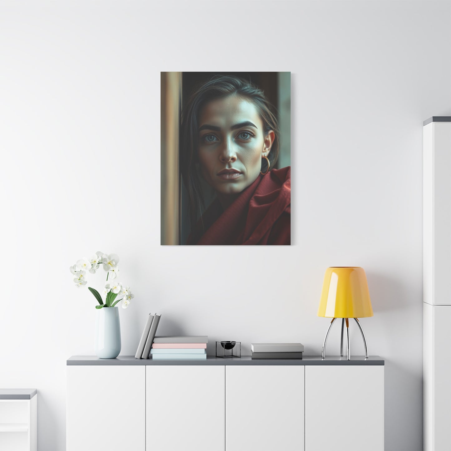 Vertical Symphony Canvas Wall Art & Canvas Print
