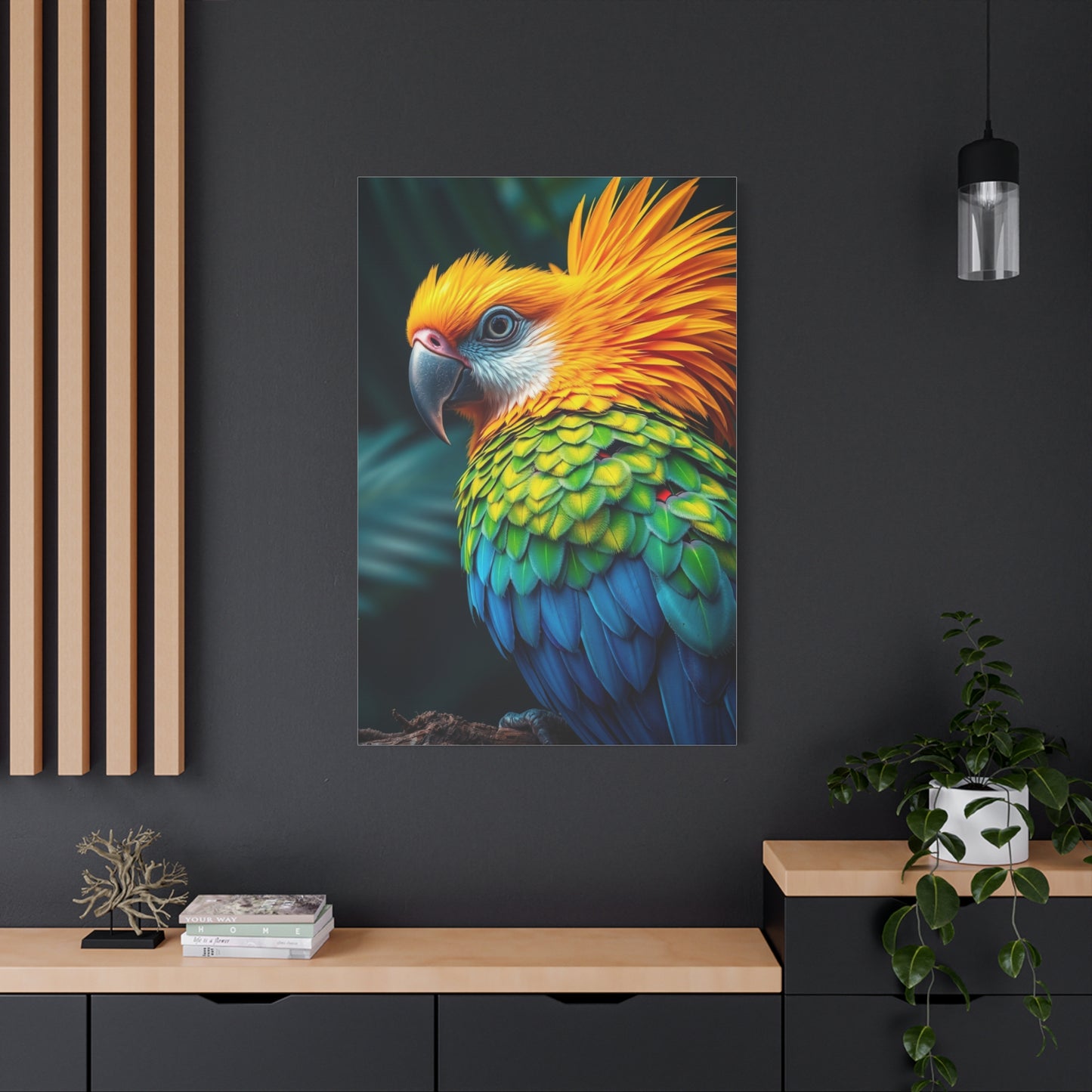 Elite Tropical Birds Art Vision Wall Art & Canvas Print
