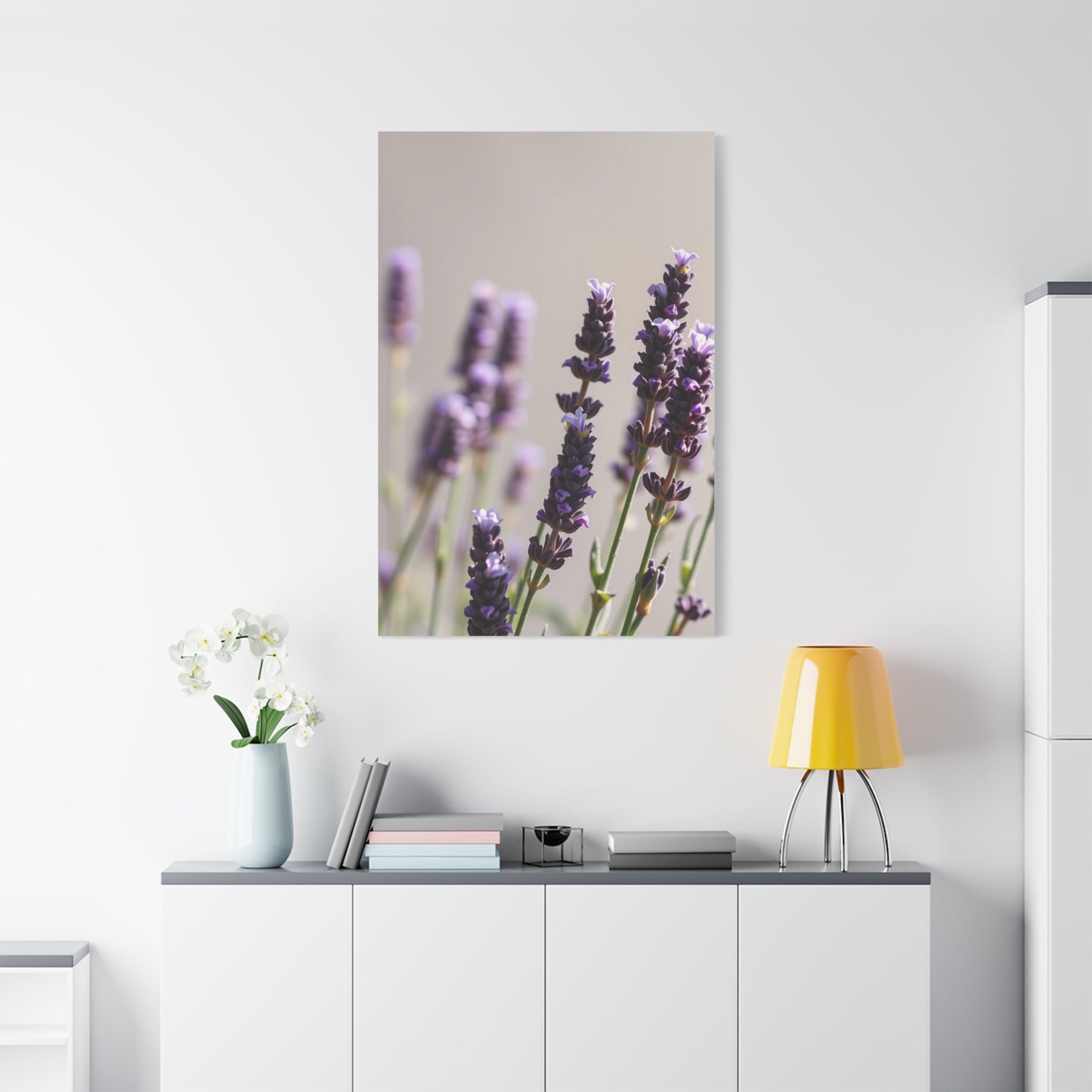 Lavender Herb Art Canvas Art 1 Wall Art & Canvas Print