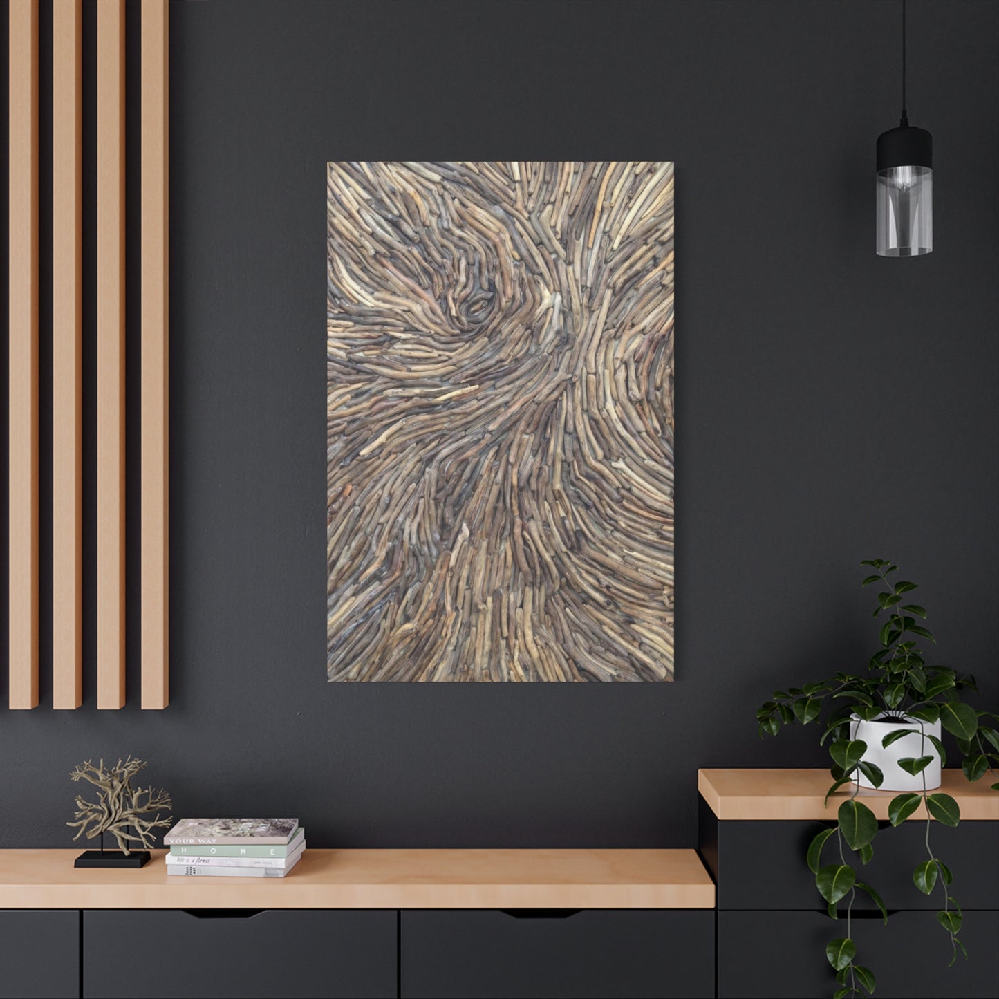 Driftwood Pattern Wall Art & Canvas Prints