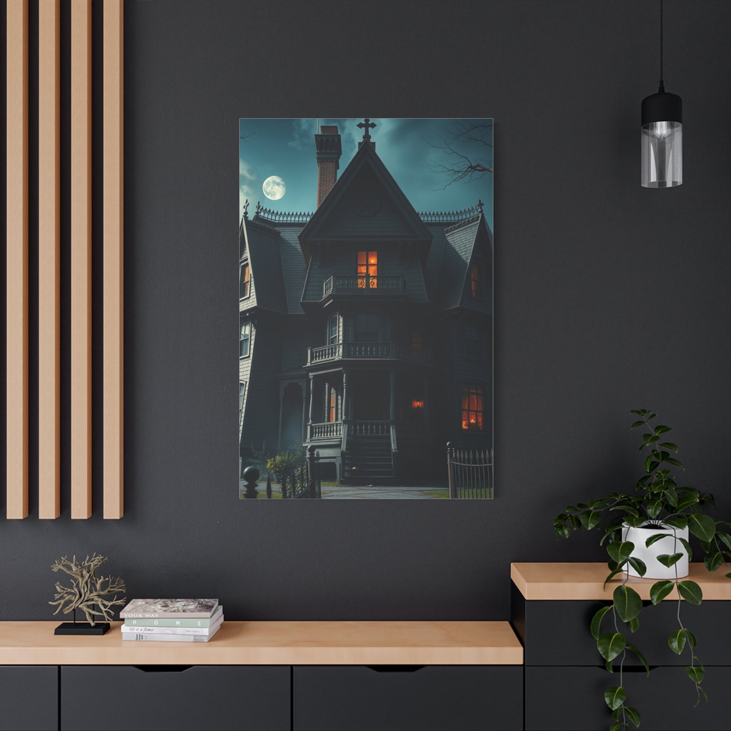 Collection Haunted House Art Art Wall Art & Canvas Print