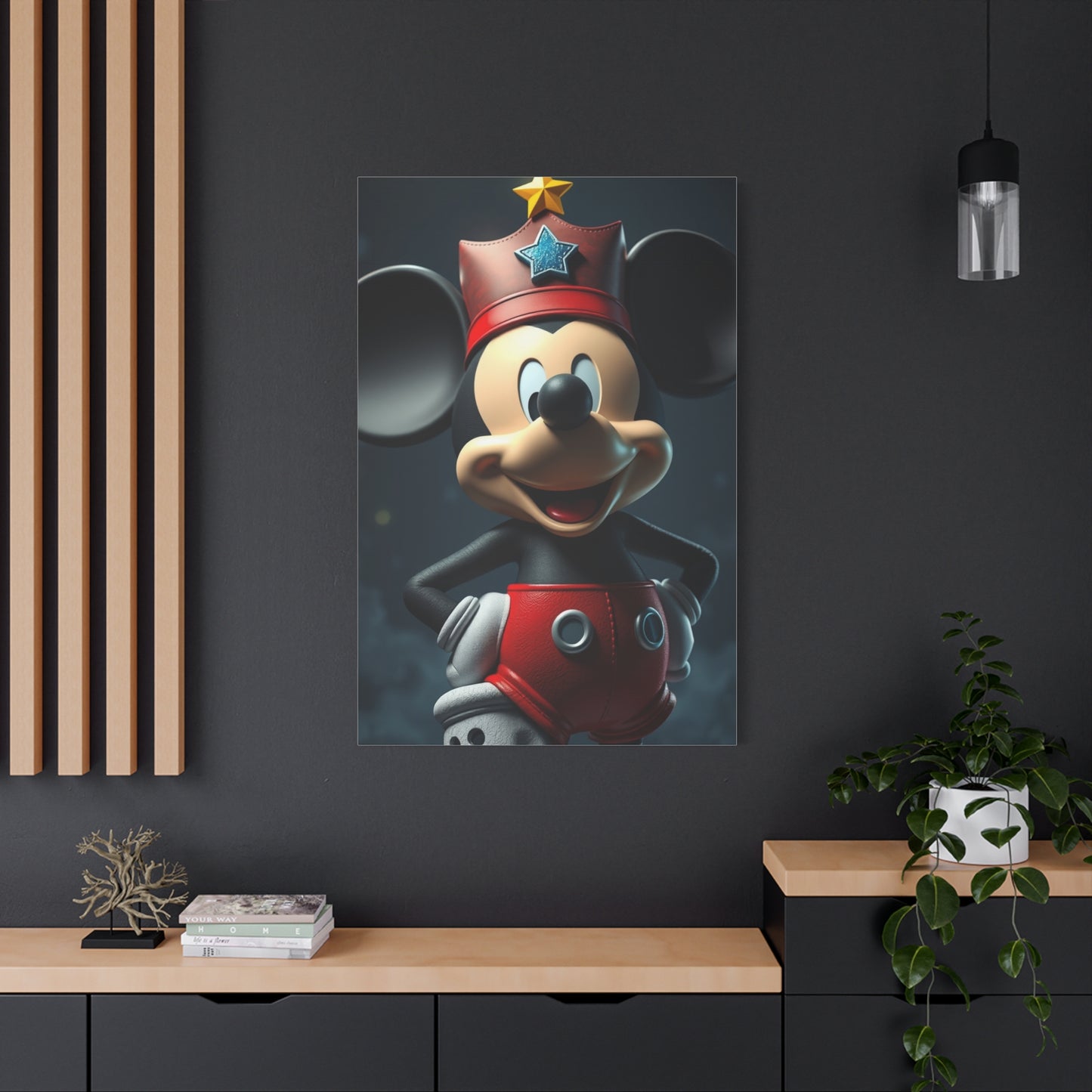 Mickey Mouse Supreme Art Premium Canvas 20 Wall Art & Canvas Print