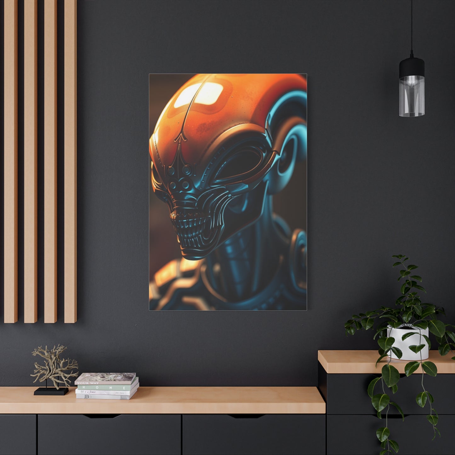 Elite Alien Art Vision Wall Art & Canvas Print