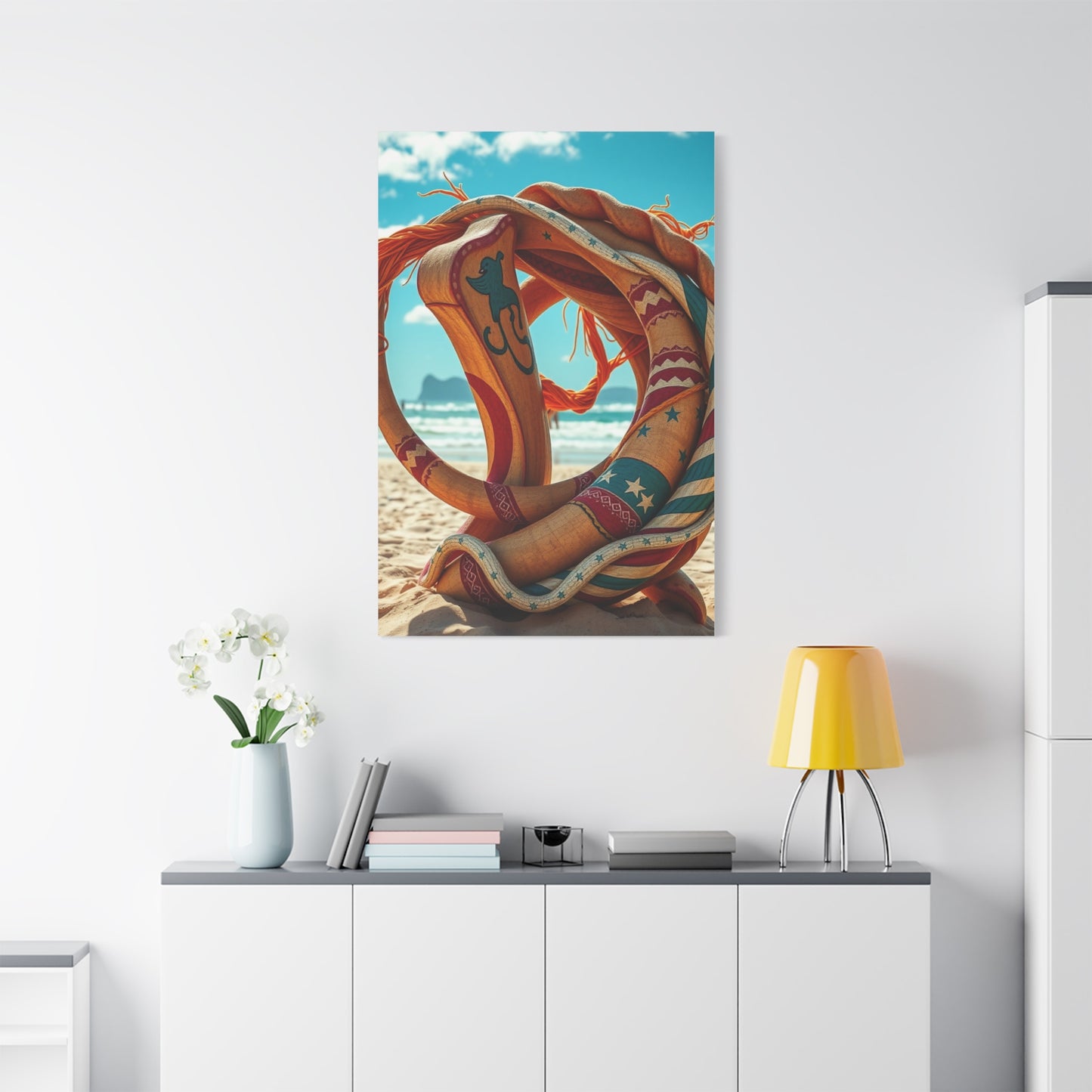 Opulent Shoreline Imagery Wall Art & Canvas Print
