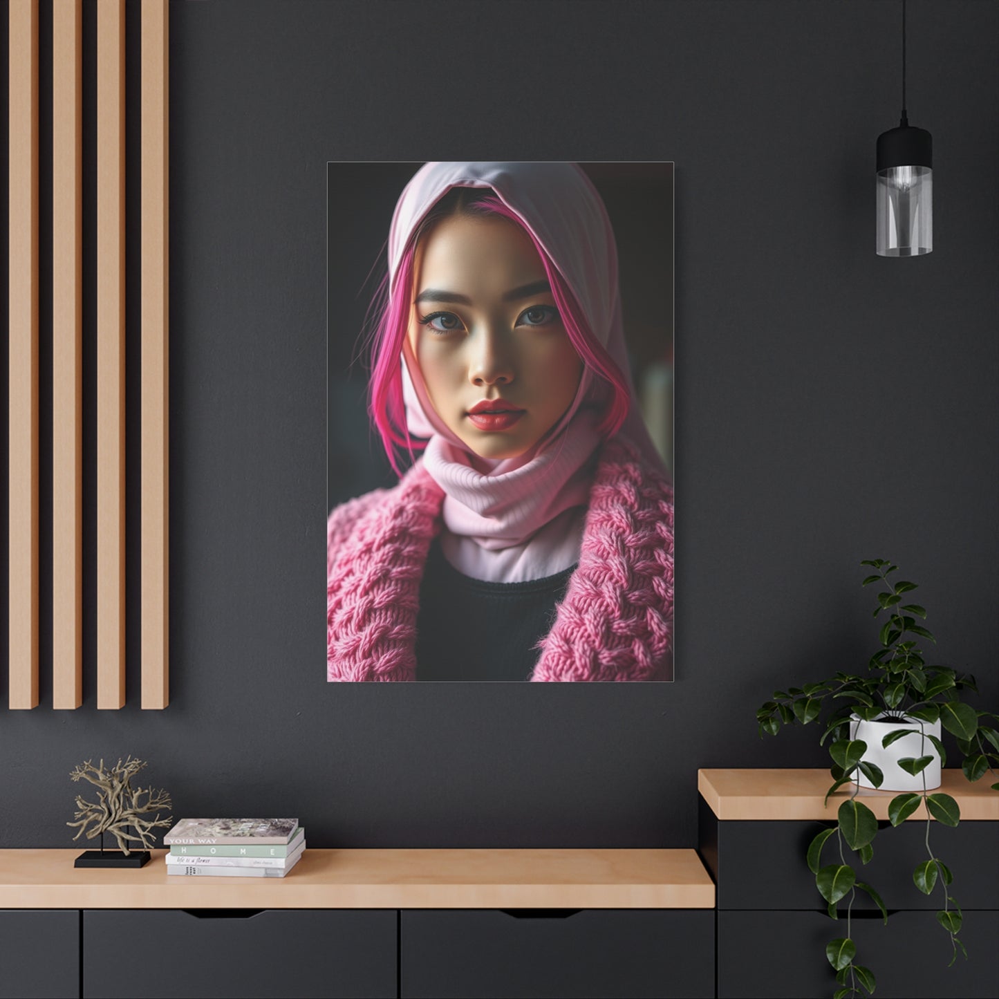 Pink Art Premium Canvas 20 Wall Art & Canvas Print