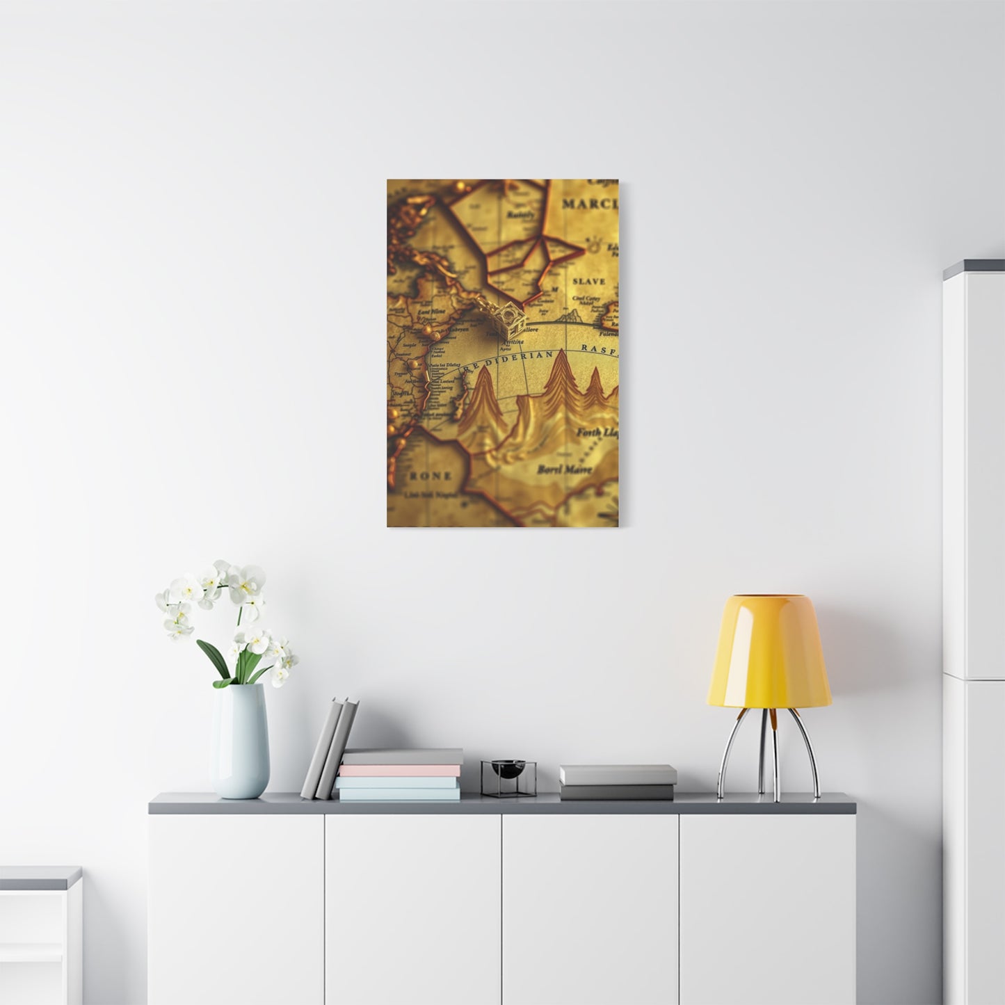 Supreme Collection Antique Maps Art Wall Art & Canvas Print