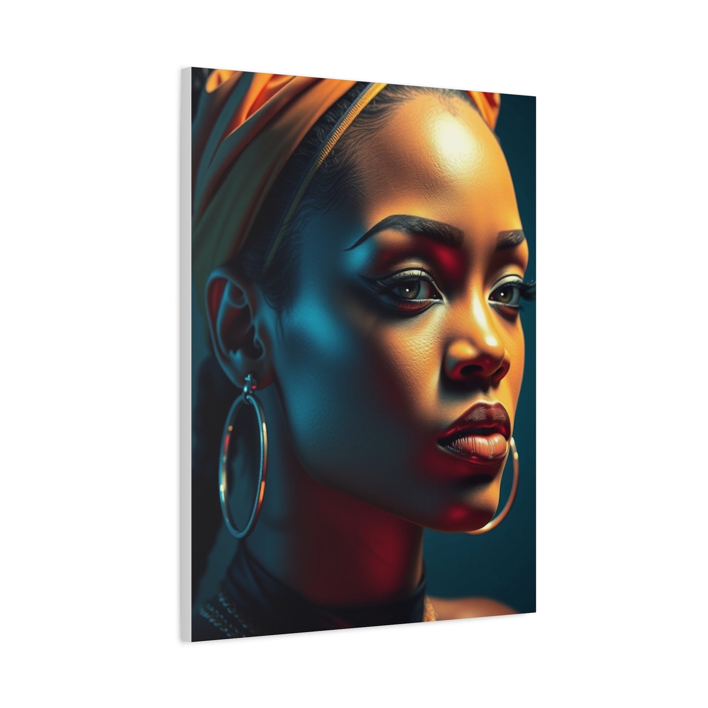 Glamorous Rihanna Artistry Canvas Wall Art & Canvas Print