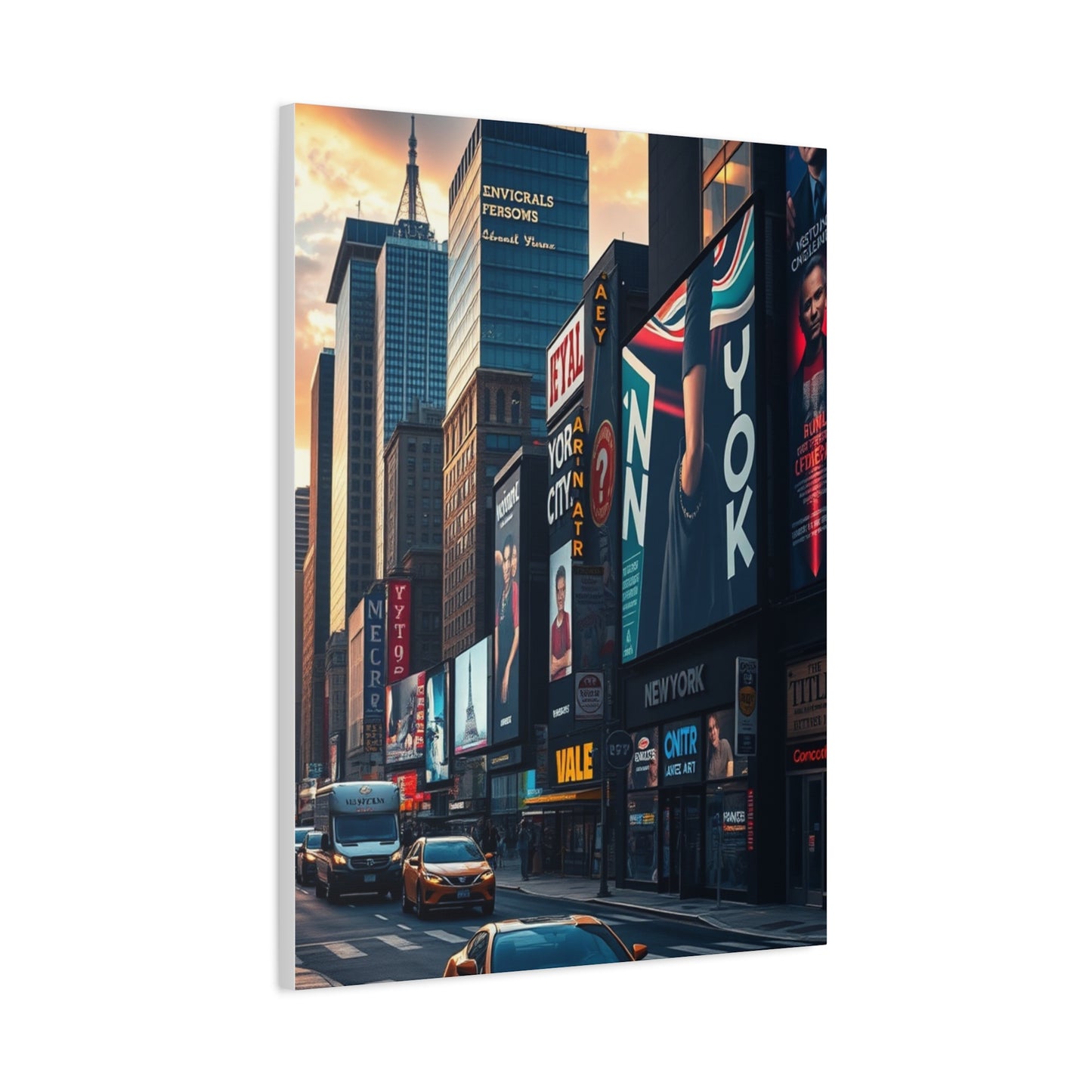 SoHo Chic Panorama Wall Art & Canvas Print