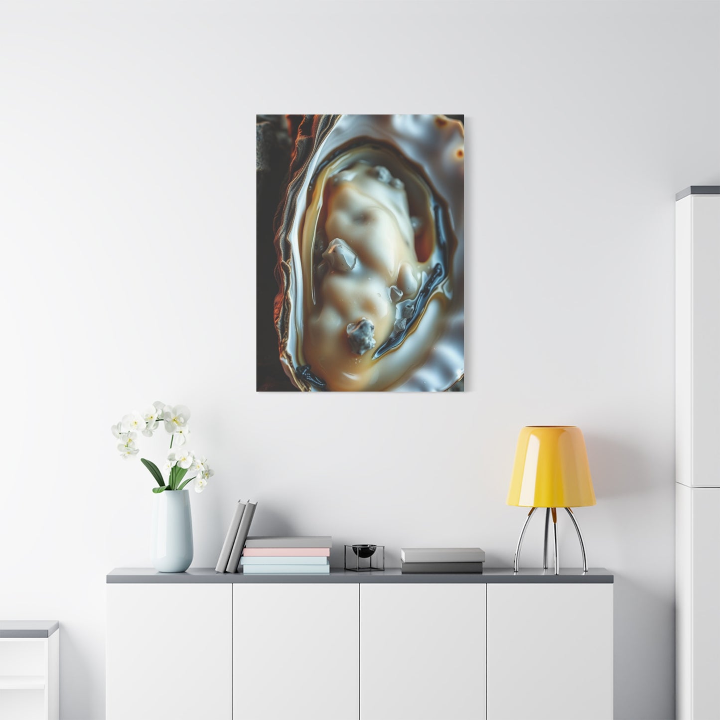 Oyster Art Canvas Art 3 Wall Art & Canvas Print