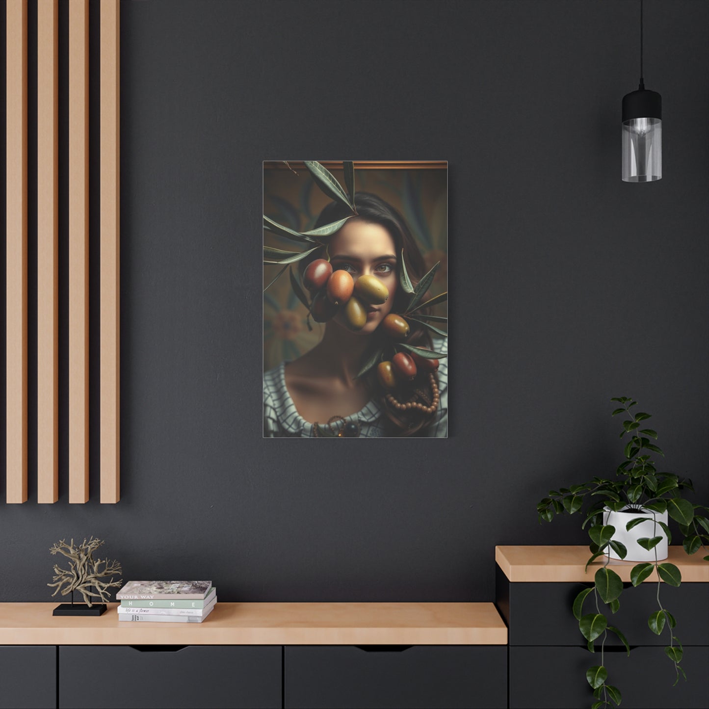 Olive Oasis Canvas Collection Wall Art & Canvas Print