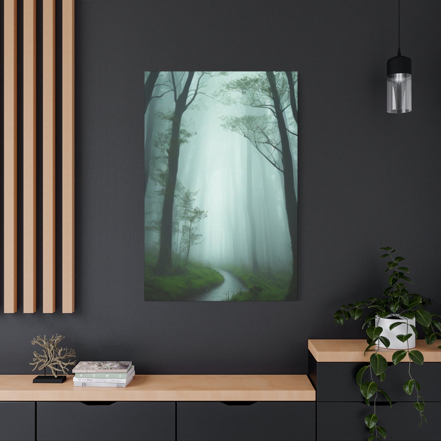 Path In Tropical Rain Forest Wall Art & Canvas Prints