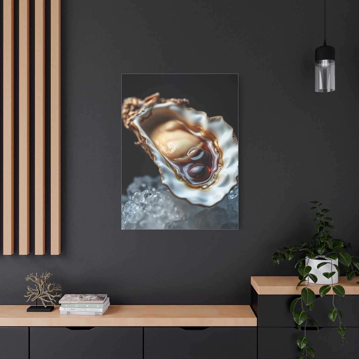 Oyster Art Canvas Art 2 Wall Art & Canvas Print