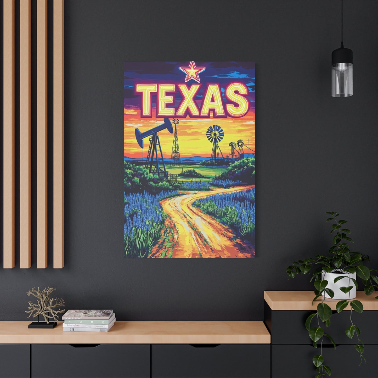 Texas Landscape Painting Wall Art & Canvas Prints