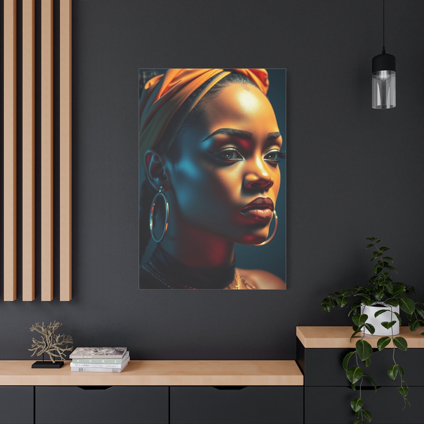 Glamorous Rihanna Artistry Canvas Wall Art & Canvas Print