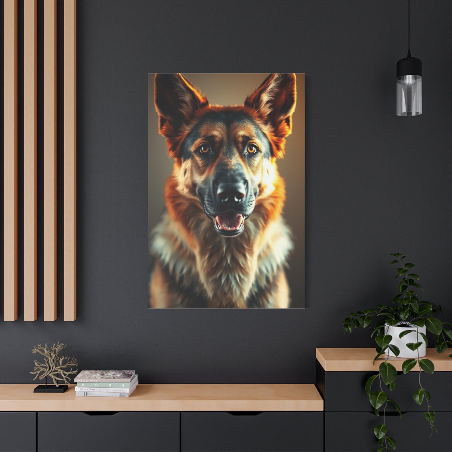 Supreme German Shepherd Art Collection Wall Art & Canvas Print