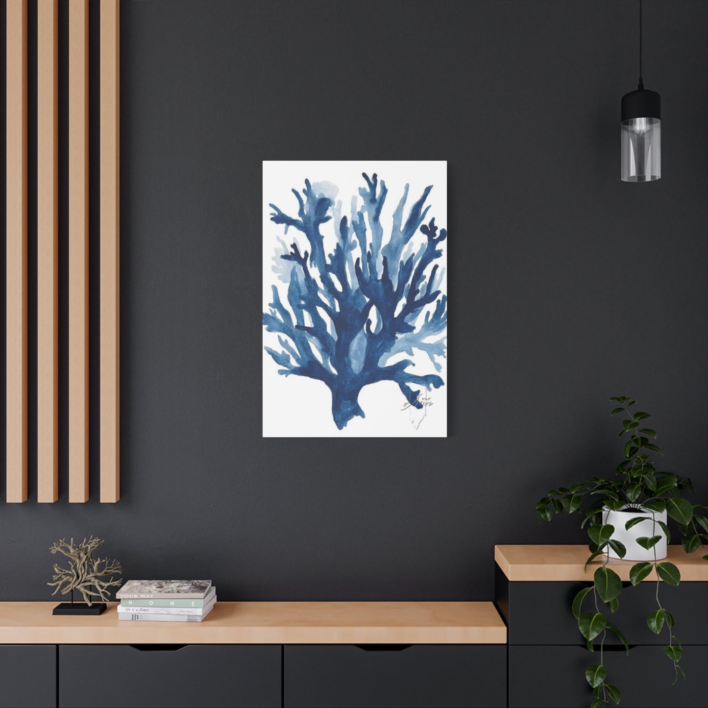 Amazing Sea Shells Stems Poster Wall Art & Canvas Prints