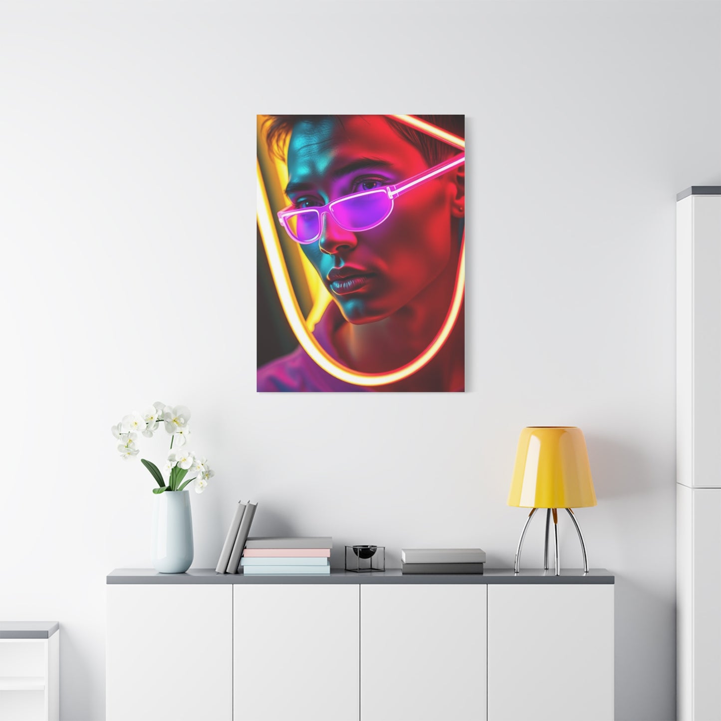 Nocturnal Glow Tableau Wall Art & Canvas Print