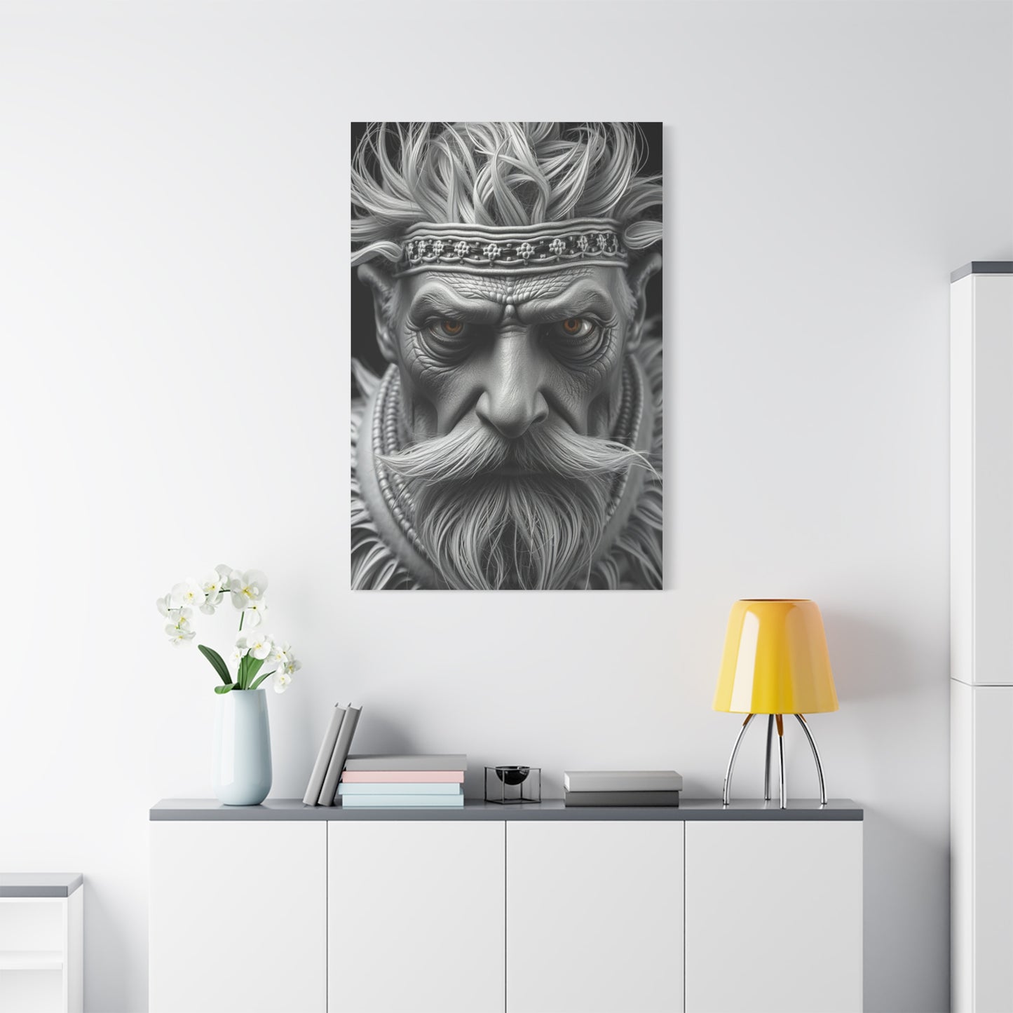 Opulent Contrast Canvas Wall Art & Canvas Print