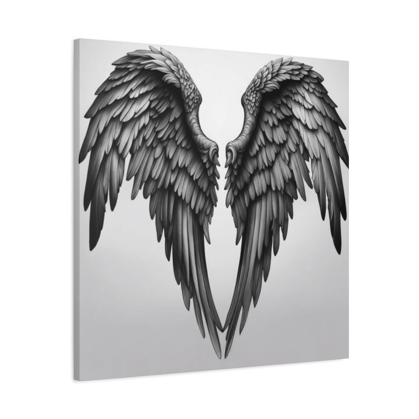 Black Angel Wings Wall Art & Canvas Prints
