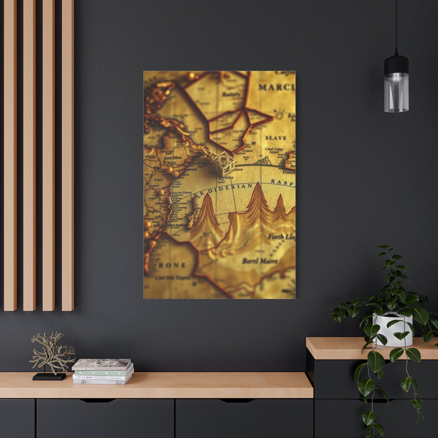 Supreme Collection Antique Maps Art Wall Art & Canvas Print