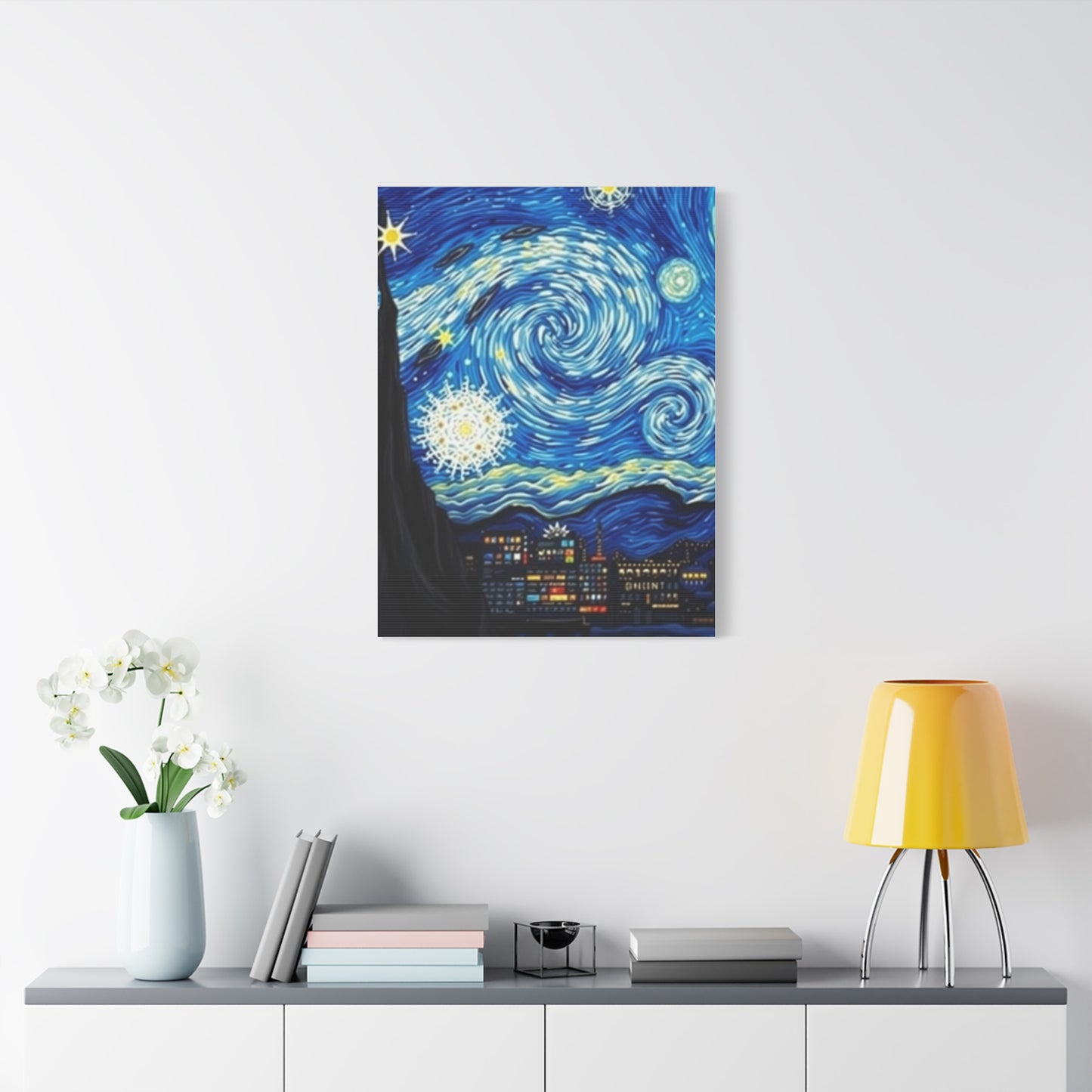 The Starry Night Canvas Art Canvas Art 4 Wall Art & Canvas Print