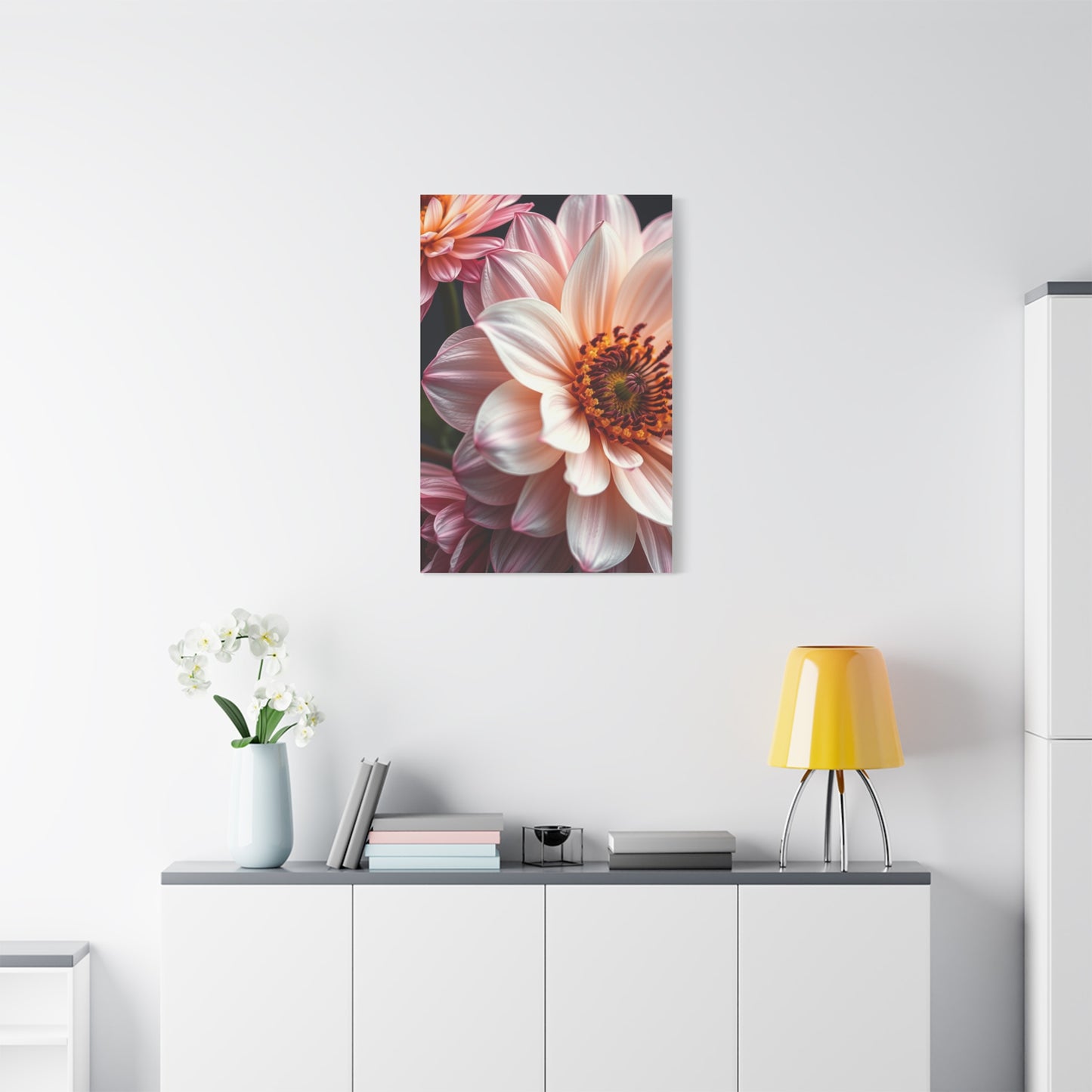 Floral Elegance Tableau Wall Art & Canvas Print