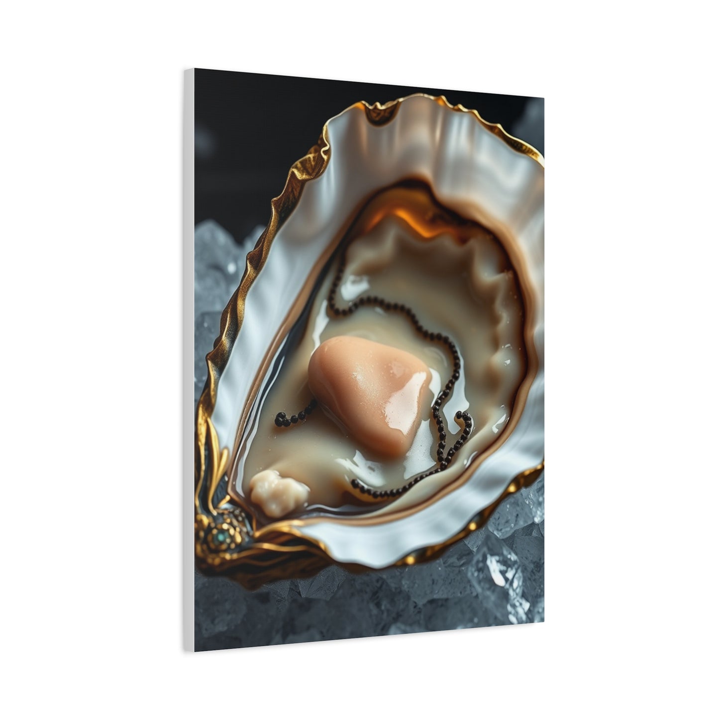 Oyster Art Canvas Art 4 Wall Art & Canvas Print