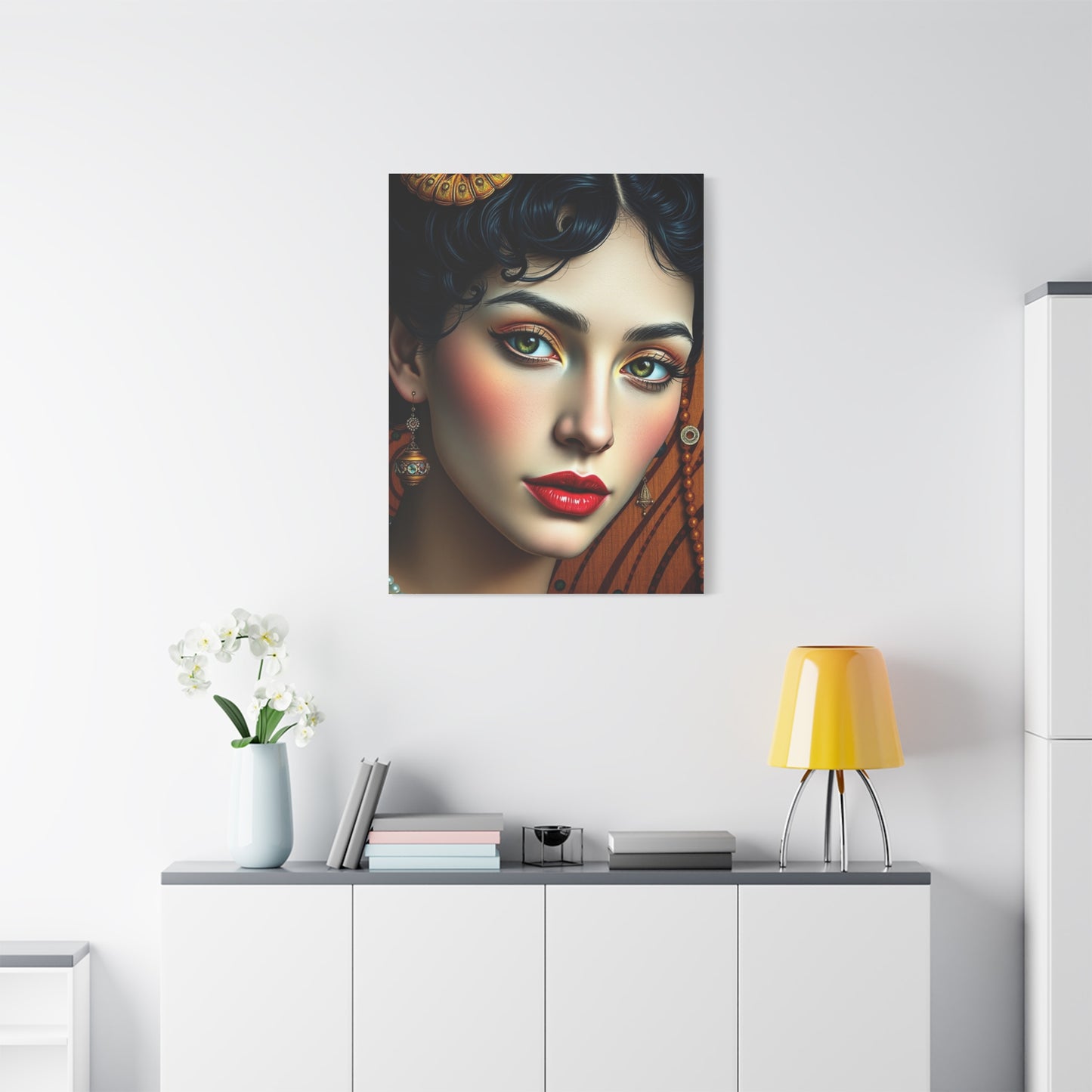 Gilded Serenity Canvas