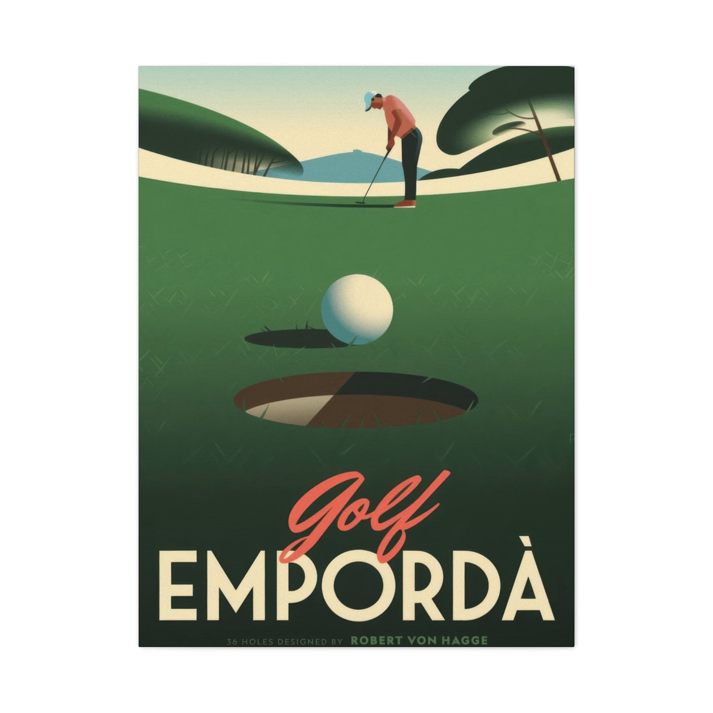 Golf Emporda Wall Art & Canvas Prints