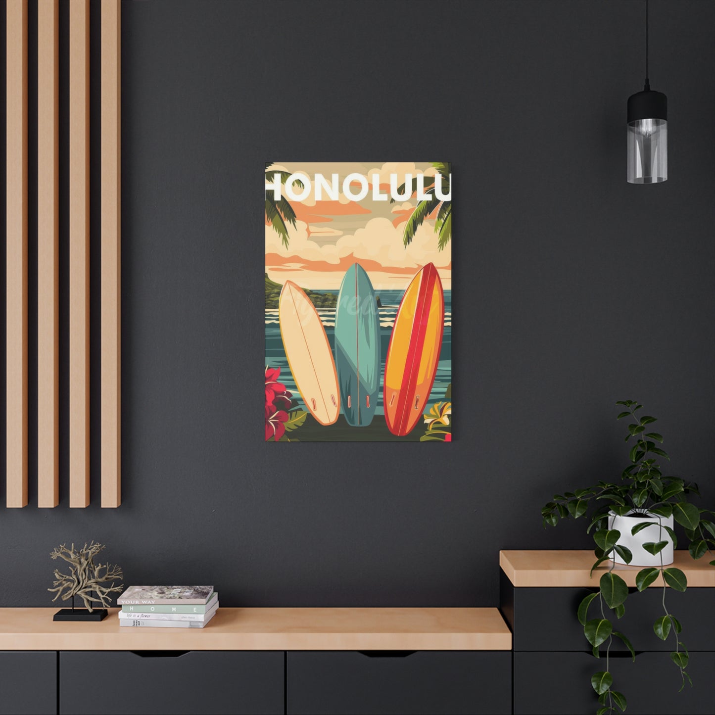 Honolulu Hawaii Wall Art & Canvas Prints
