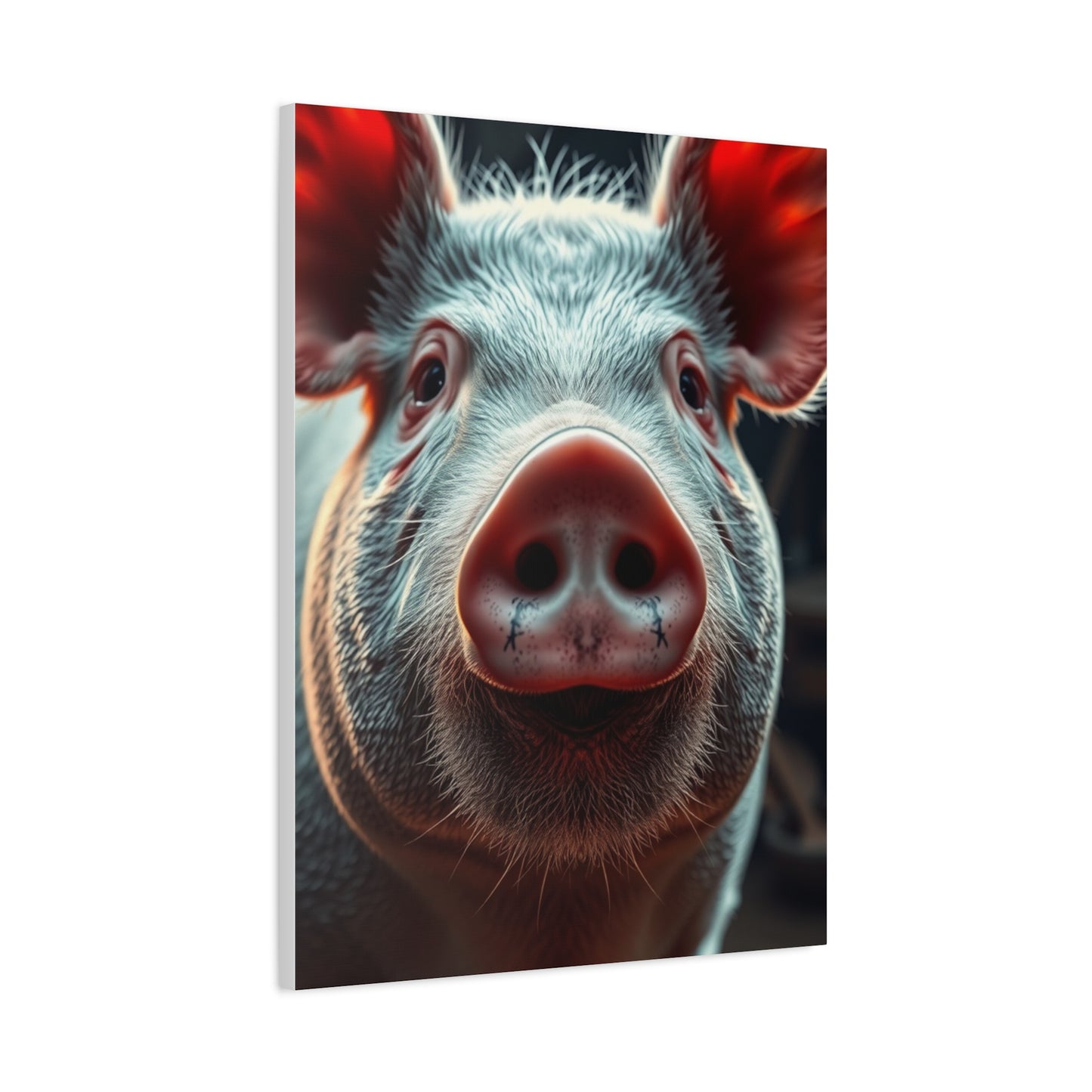 Pig Art Canvas Art 6 Wall Art & Canvas Print