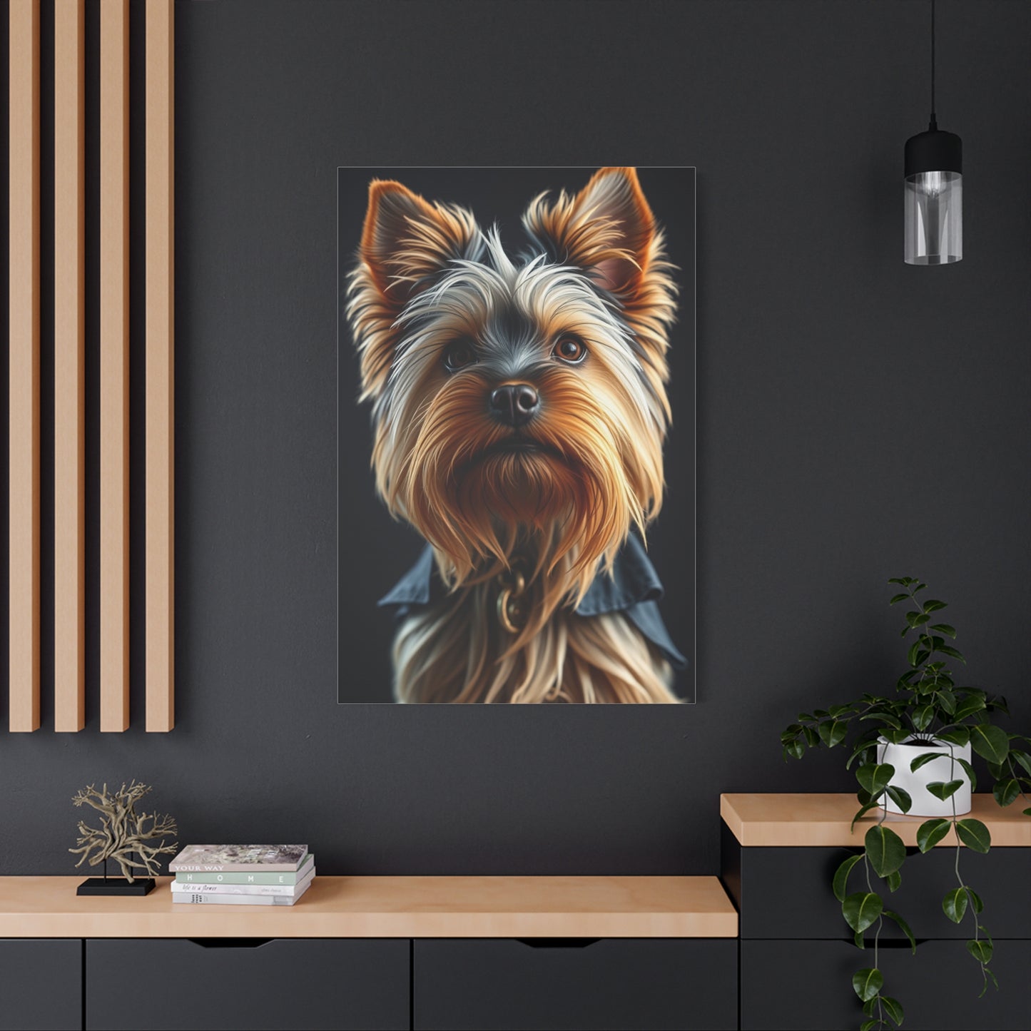 Supreme Yorkshire Terrier Art Beautiful Collection Wall Art & Canvas Print