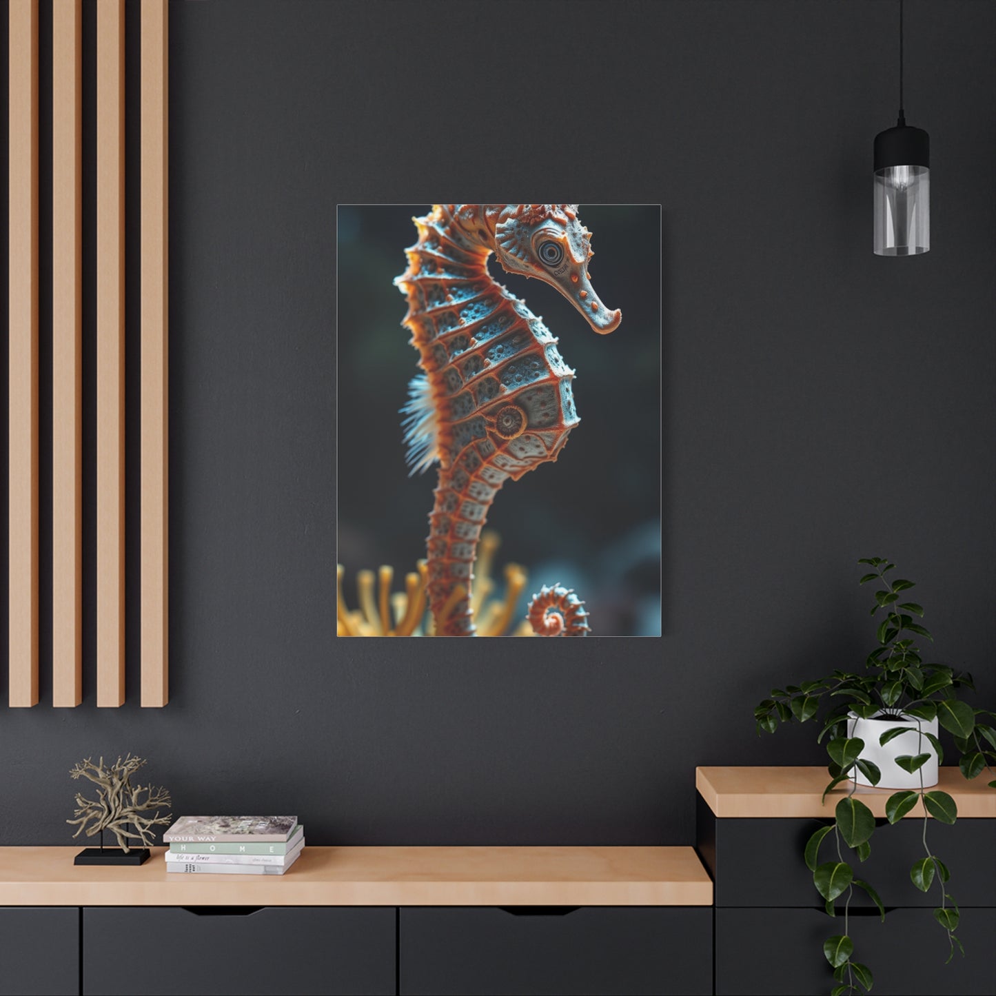 Seahorse Art Canvas Art 8 Wall Art & Canvas Print