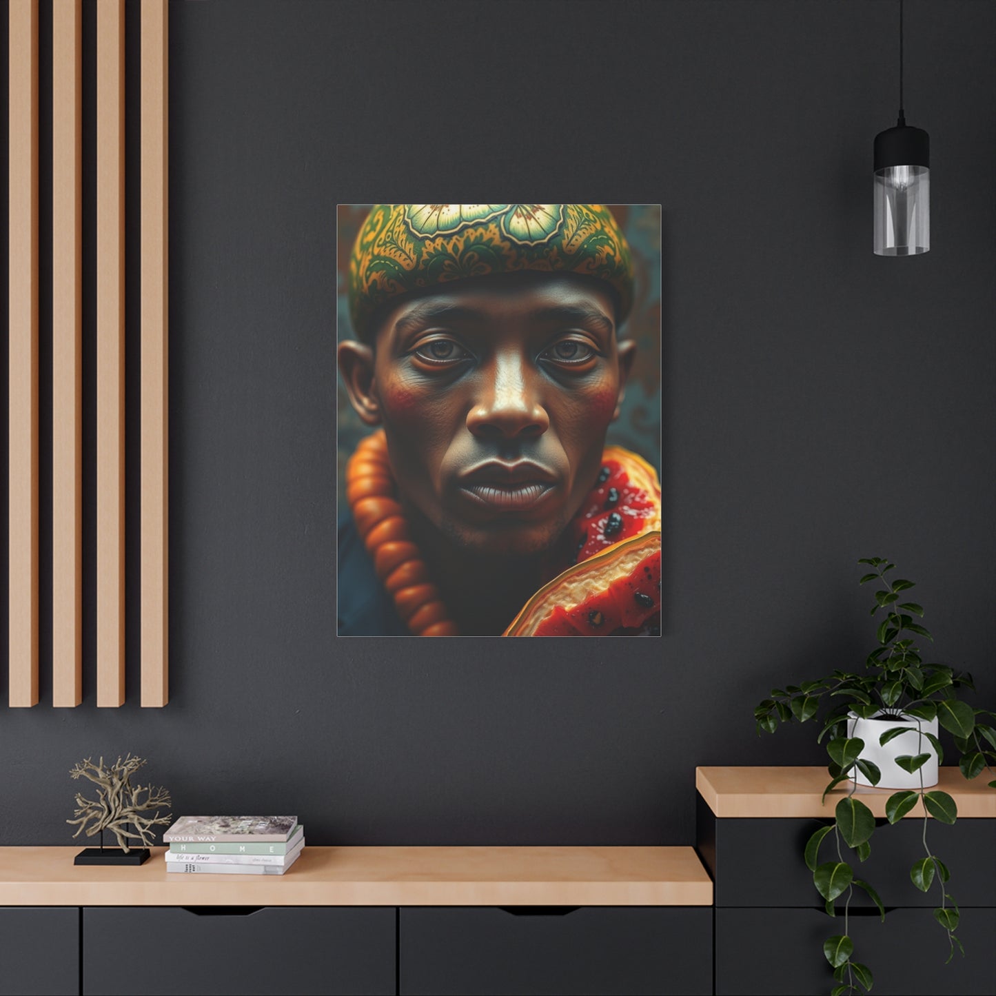 Verdant Essence Canvas Wall Art & Canvas Print