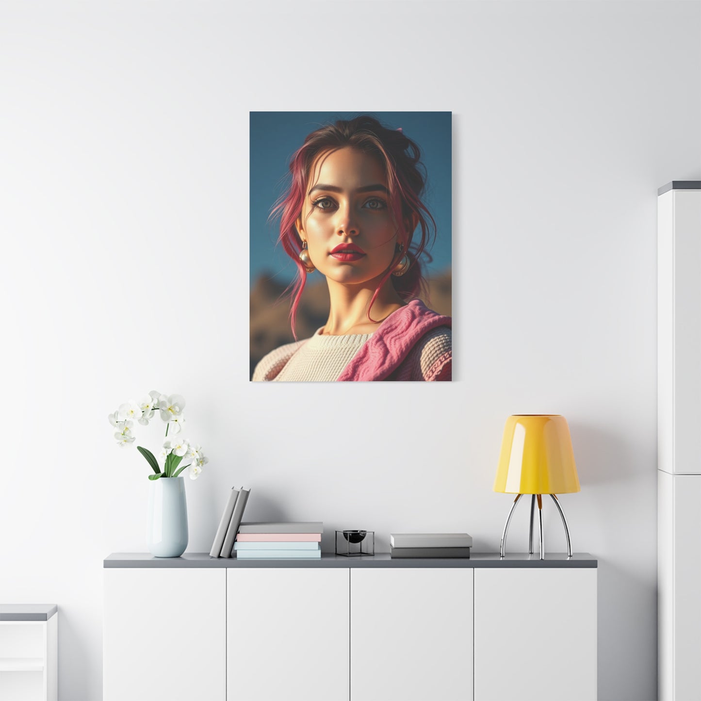 Rosy Horizon Canvas Wall Art & Canvas Print