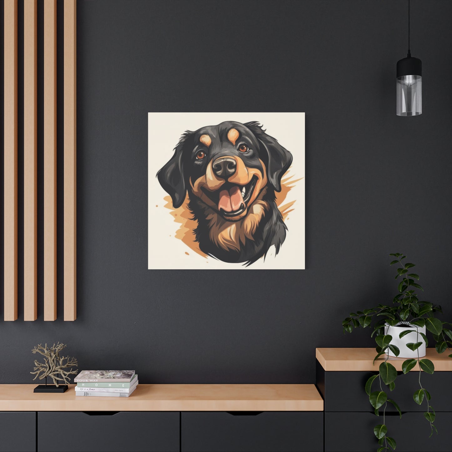 Happy Dog 3 Wall Art & Canvas Prints
