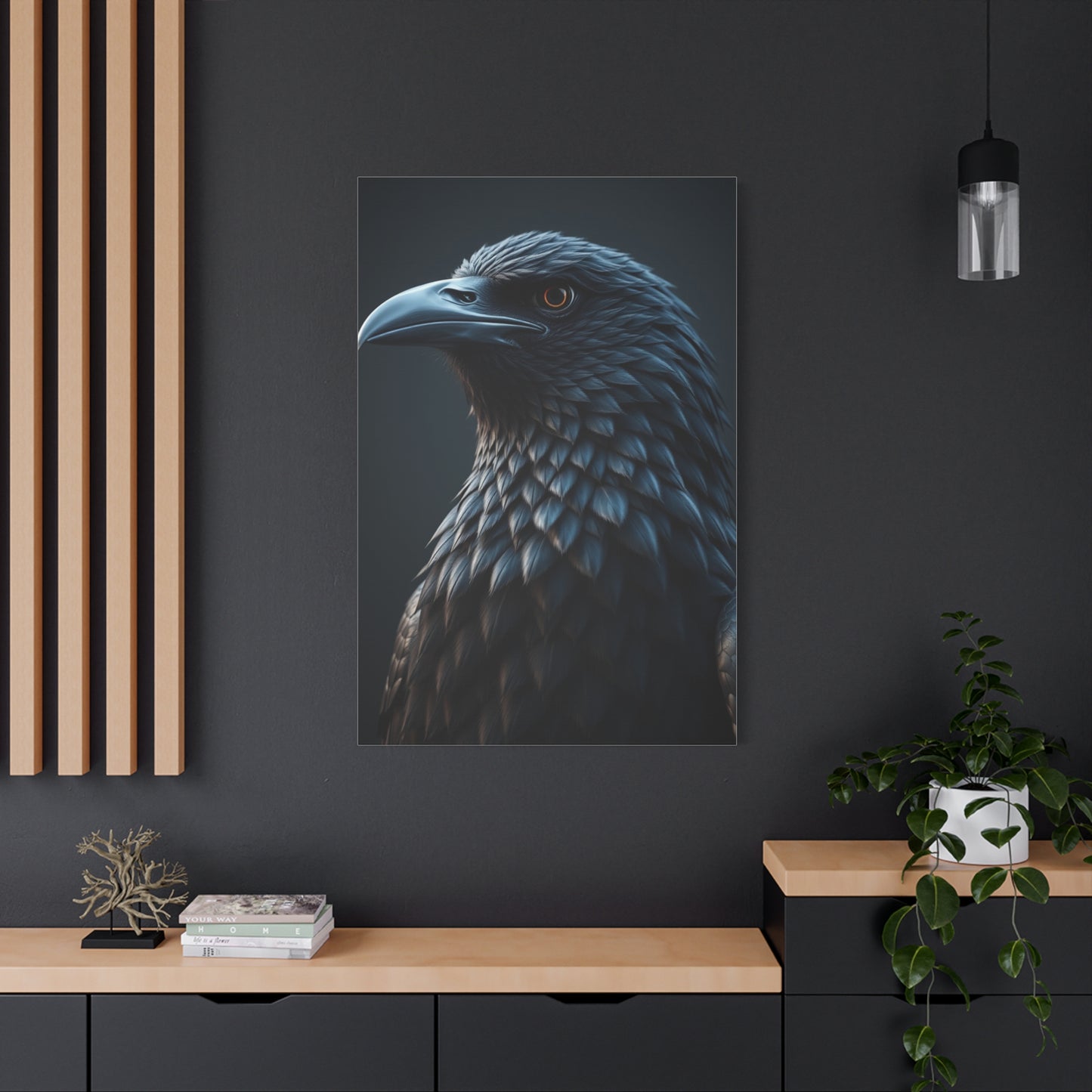 Masterpiece Crow Art Vision Wall Art & Canvas Print