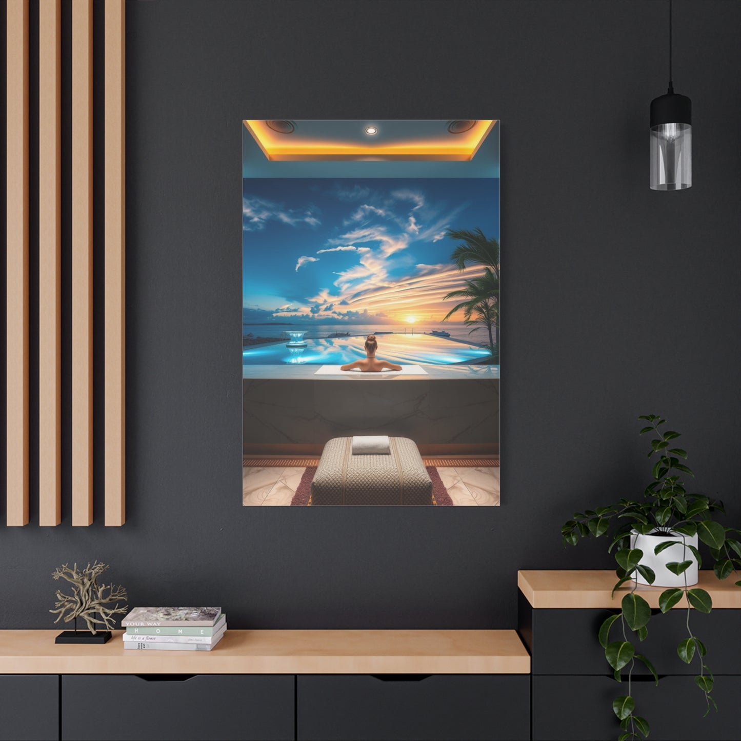 Masterpiece Spa and Resort Art Vision Wall Art & Canvas Print