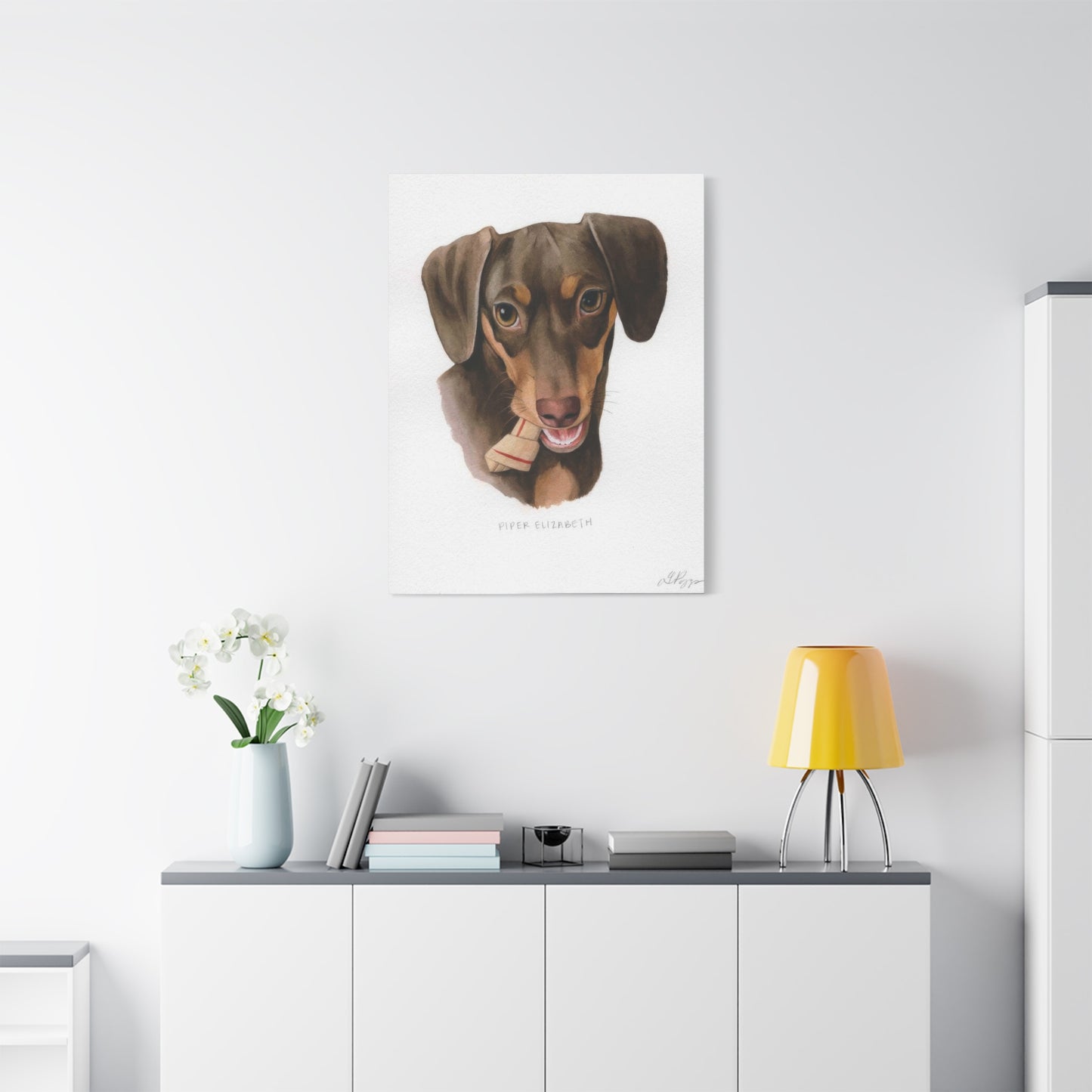 Grace Pop Wag Dog Wall Art & Canvas Prints