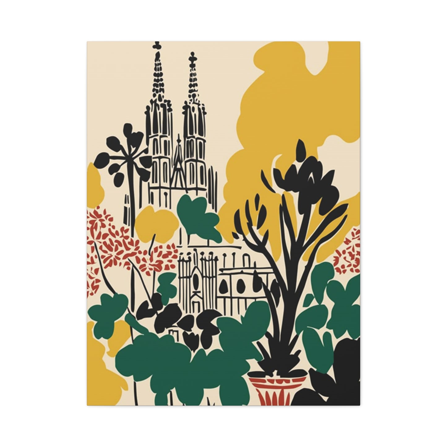 Barcelona Abstract Wall Art & Canvas Prints